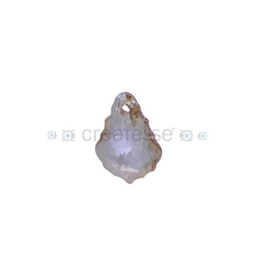 BARROQUE 16X11MM -2UN 001G GOLDEN SHADOW
