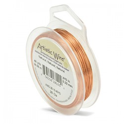 ARTISTIC WIRE GALGA 28 (0.32MM)-36,58M NATURAL DE METAL