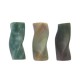 AGATA INDIA CILINDRO ONDULADO 25X11MM (UNIDAD)