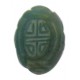 AGATA INDIA OLIVA GRABADA 18X13MM (UNIDAD)