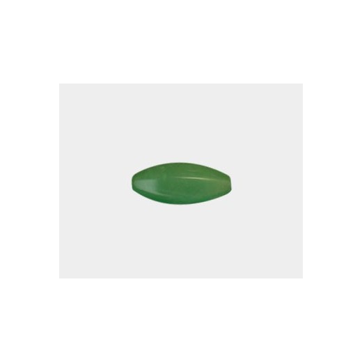 AVENTURINA VERDE OVAL FACETADO LENTEJA 30MM