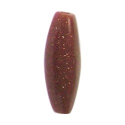 AVENTURINA ORO CILINDRO 18X07MM - 6 UNIDADES