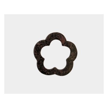 BRECHA MARRON FLOR HUECA 40MM