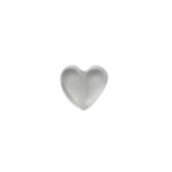 CRISTAL DE ROCA CORAZON 5MM - 10 UNIDADES